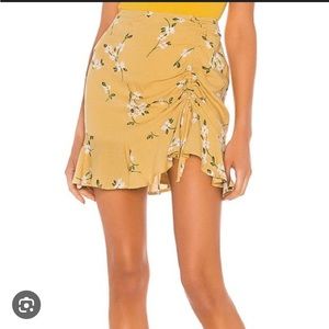 Yellow skirt